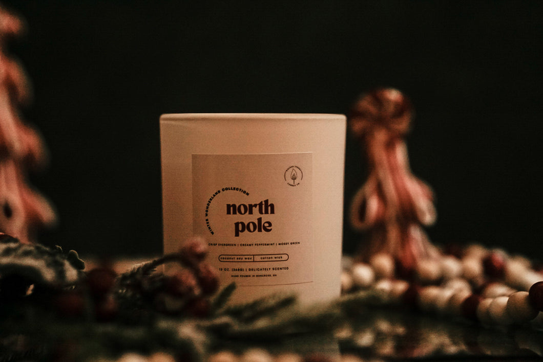 North Pole Candle