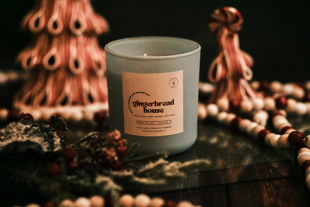 Gingerbread House Candle