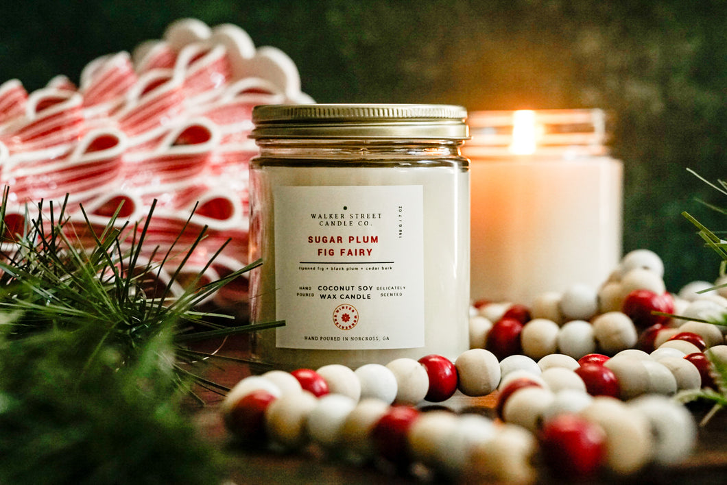 Sugar Plum Fig Fairy Candle